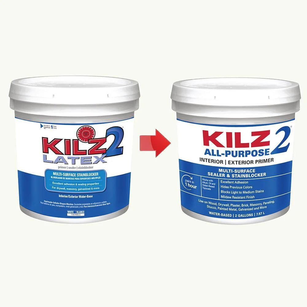 White 2 Gallon Latex Primer W295