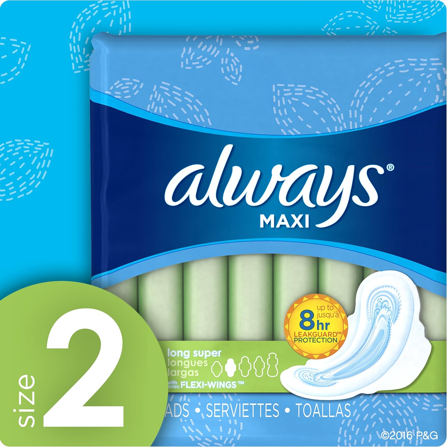Super Pads with Wings Unscented 32 Count C469336