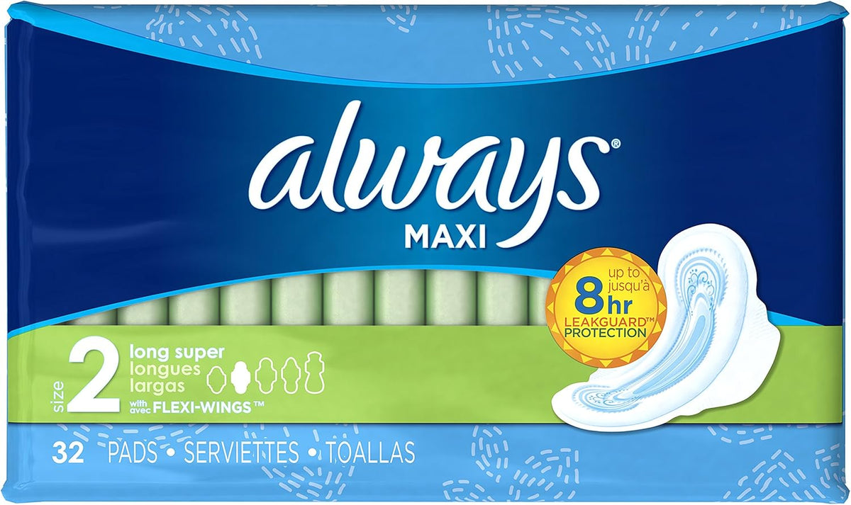 Super Pads with Wings Unscented 32 Count C469336