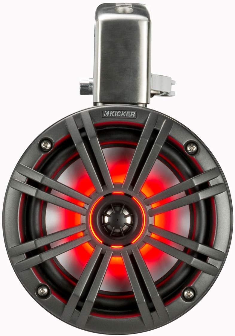 6.5" 390w Marine Wakeboard Tower Speakers with LED's J209