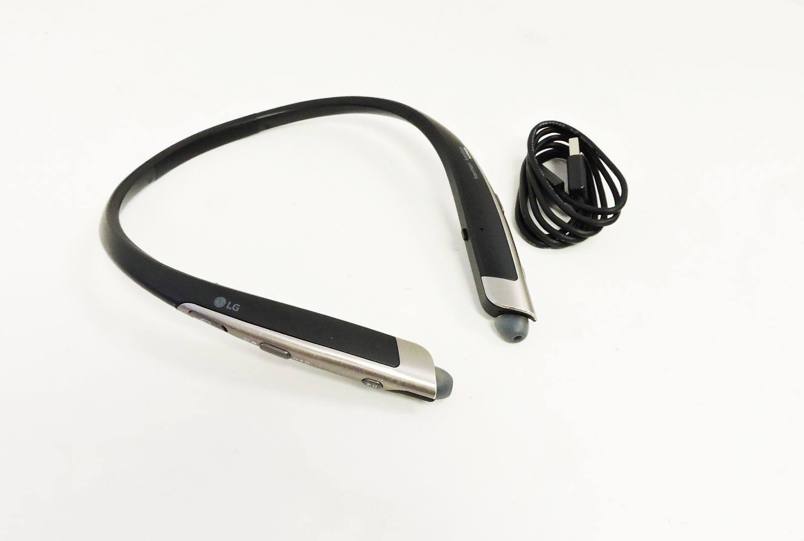 Black Bluetooth Wireless In-Ear Earphones with Mic U989