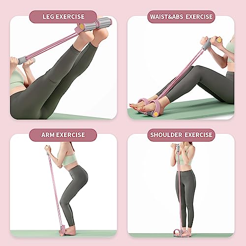 Pedal Resistance Band Elastic Pull Rope Fitness Exercise Equipment J1416