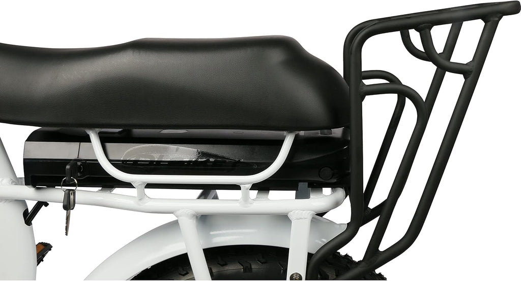 Pearl White 750W 48V 13Ah Electric Bicycle L696581