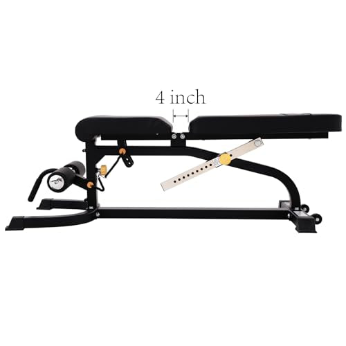 Adjustable Utility Bench with Leg Developer Preacher Curl Attachment H59091