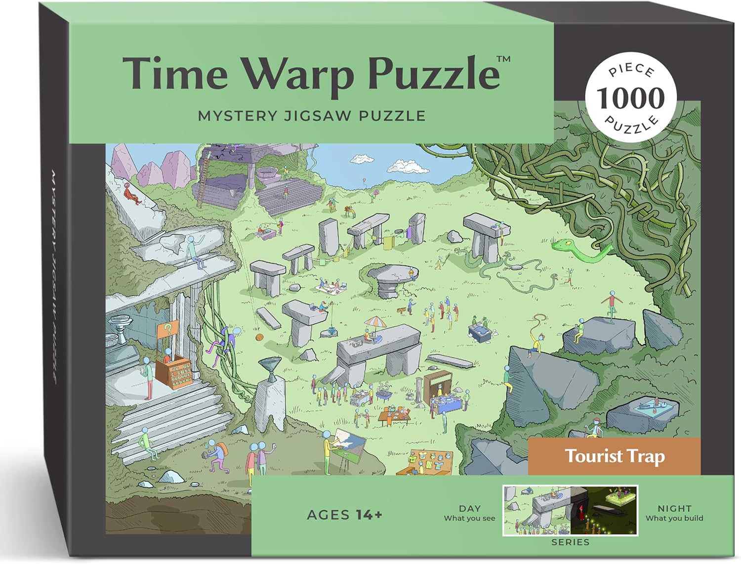 1000 Pieces Jigsaw Puzzle 26.625 x 19.25 in U955