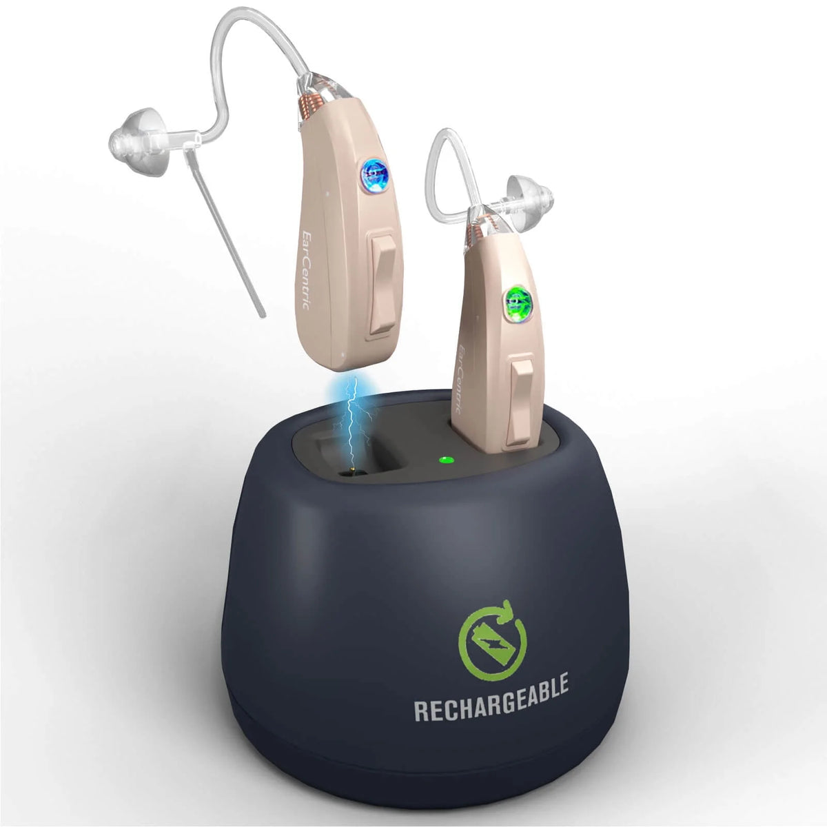 Rechargeable Behind-the-Ear Beige kit (2pc) Q7826