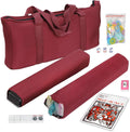 166 Tiles Complete Mahjong Set with Rack and Bag U54770