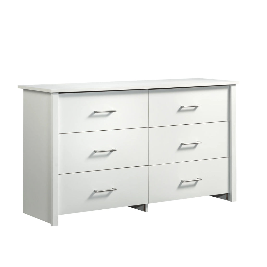 Soft White 6-Drawer Dresser Z578