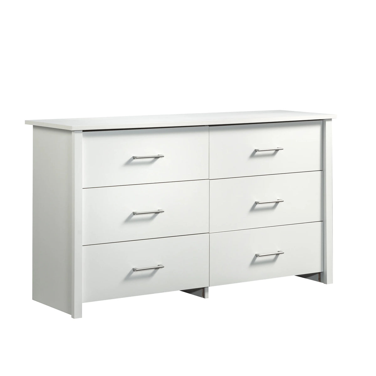 Soft White 6-Drawer Dresser Z578