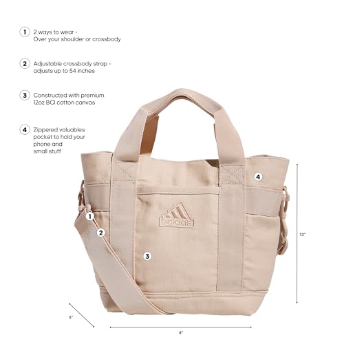 Canvas Mini Sized Small Tote Bag U263082