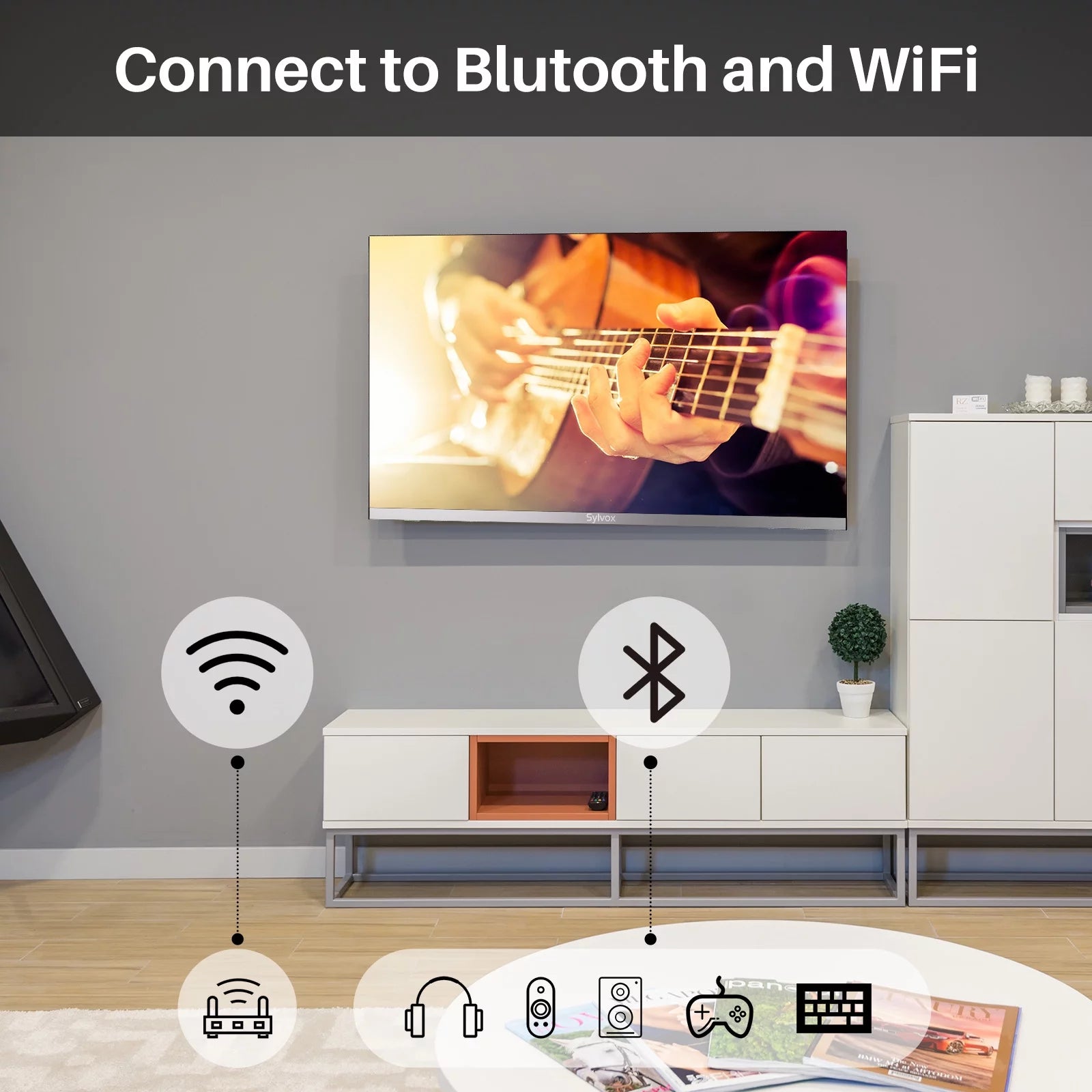 24 inch 12 Volt RV TV with Built-in DVD Player A9084