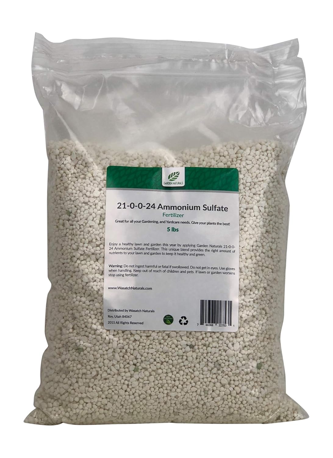 5 Pounds Ammonium Sulfate Fertilizer V1501