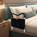 White Adjustable Bed Rail with Storage Pocket C534828