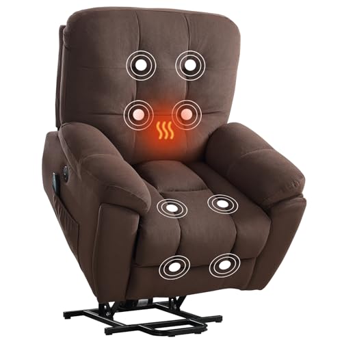 Power Lift Electric Recliner Chair with USB Charge Port and 2 Cup Holders U9157