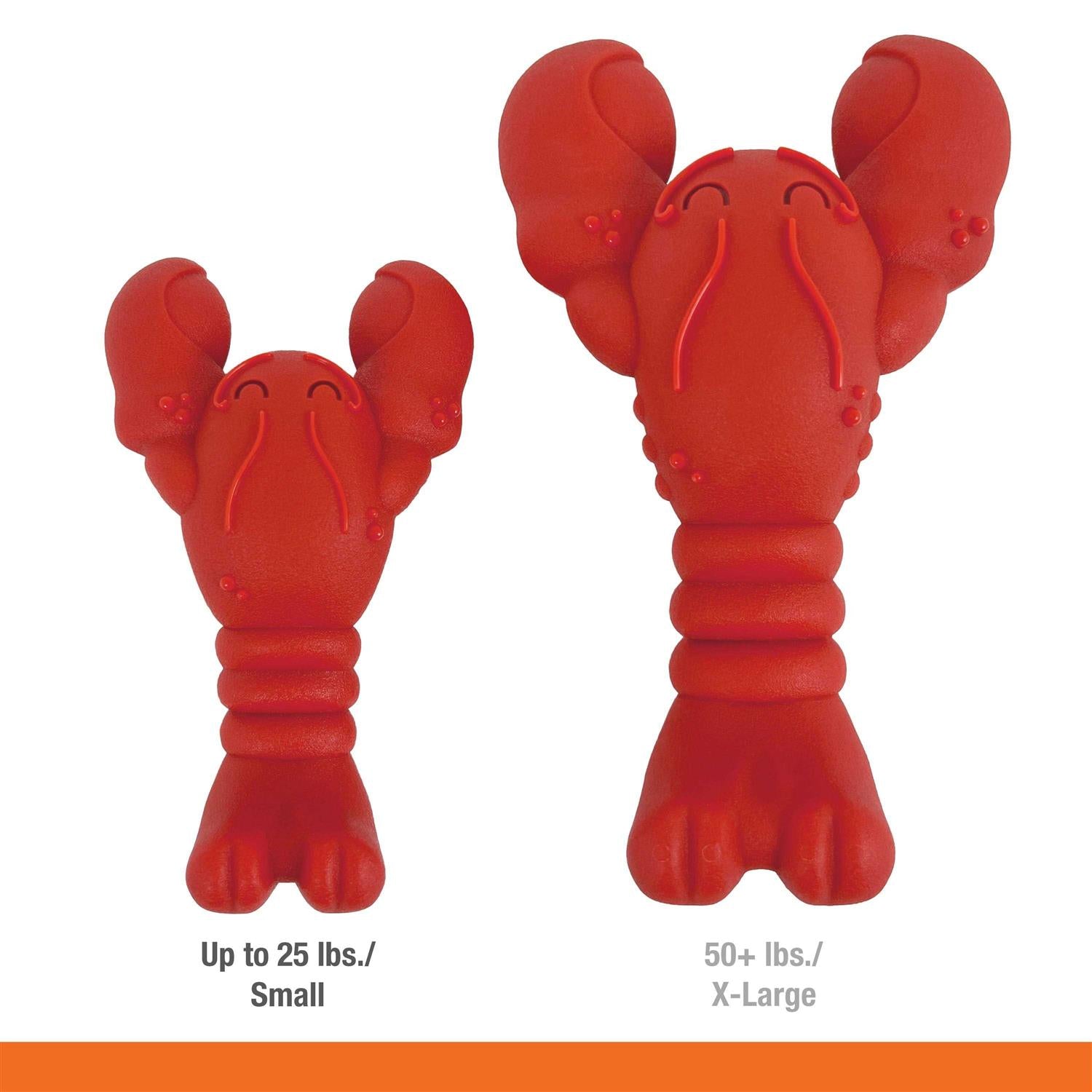 Power Chew Lobster Dog Toy Filet Mignon B980