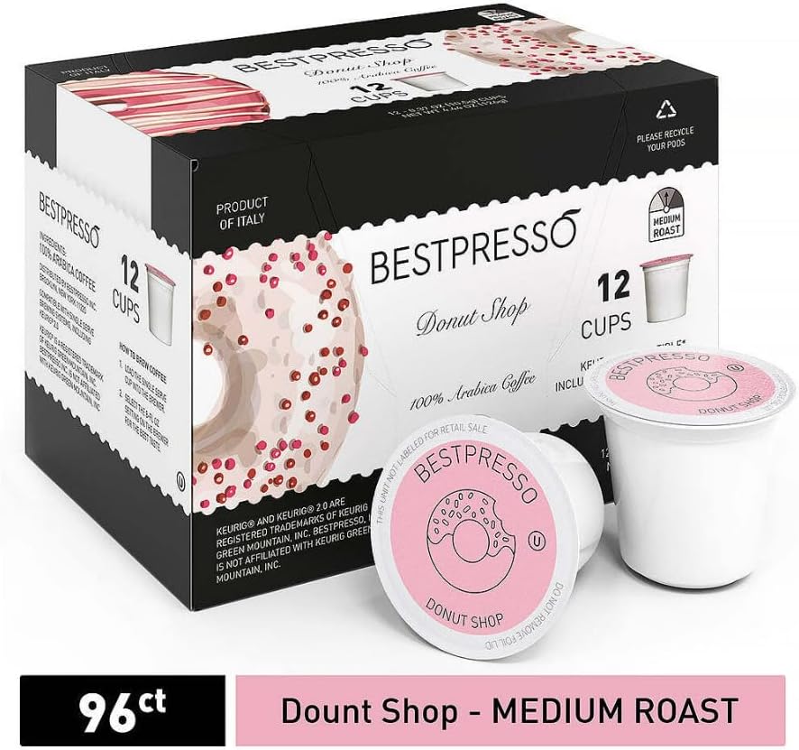 Gray Single Serve Coffee Maker with 12-Count K-Cup and Cleaning Cups (3 Items) K475047
