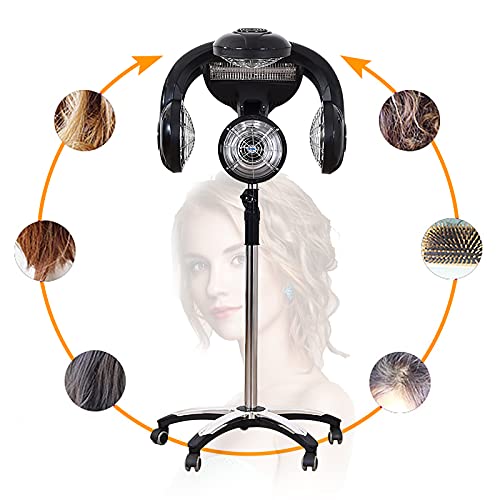 1250w Wall-Mount Hair Dryer with LCD Display J754