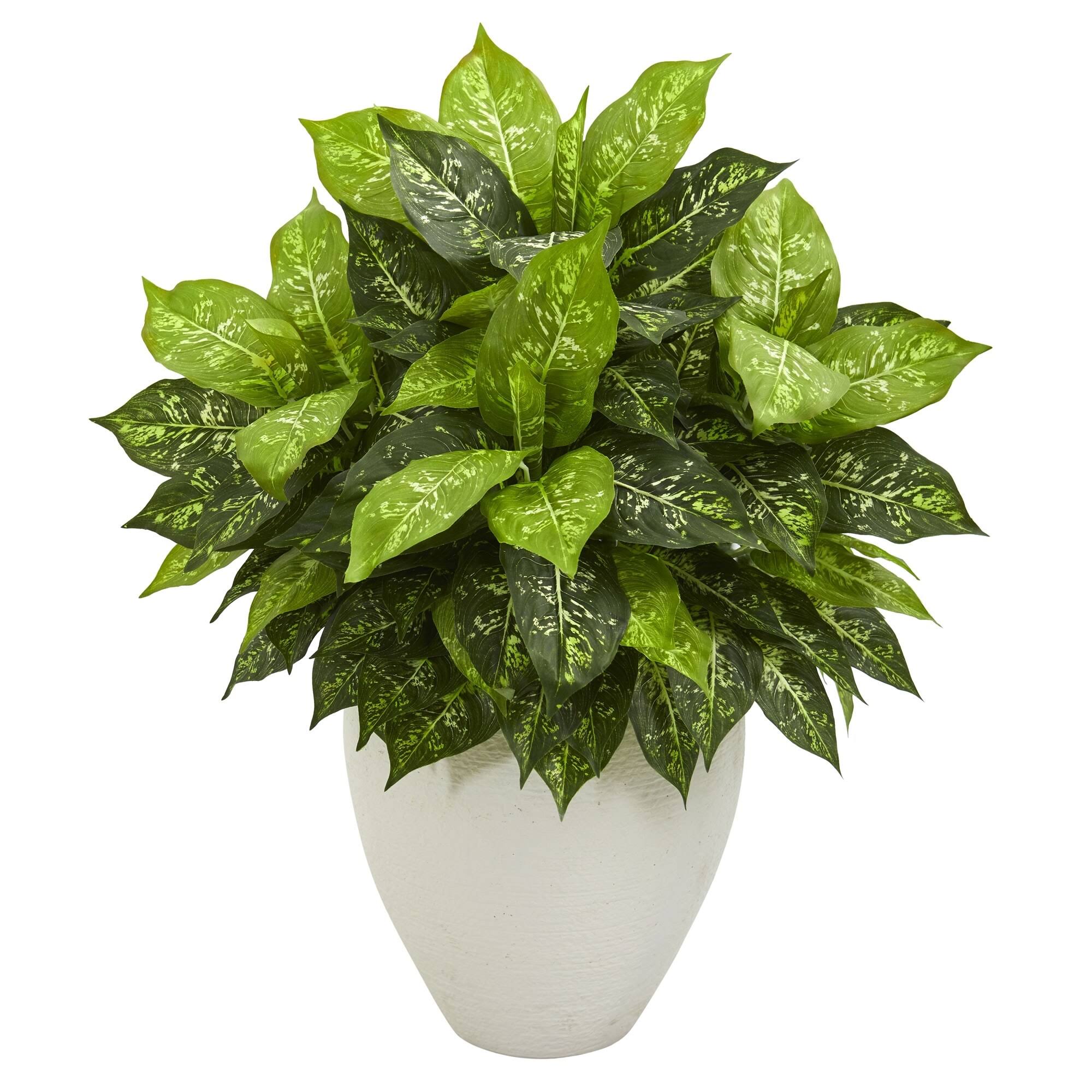 Artificial Plant in White Planter N626537