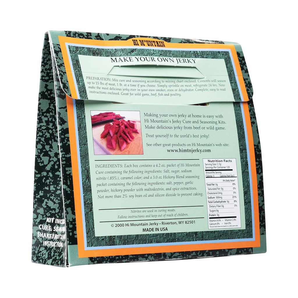 Hickory Blend Jerky Seasoning and Cure Kit D202602