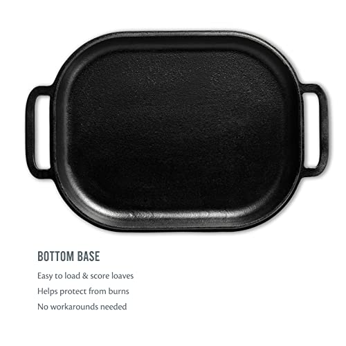 Cast Iron Bread Pan with Lid P604