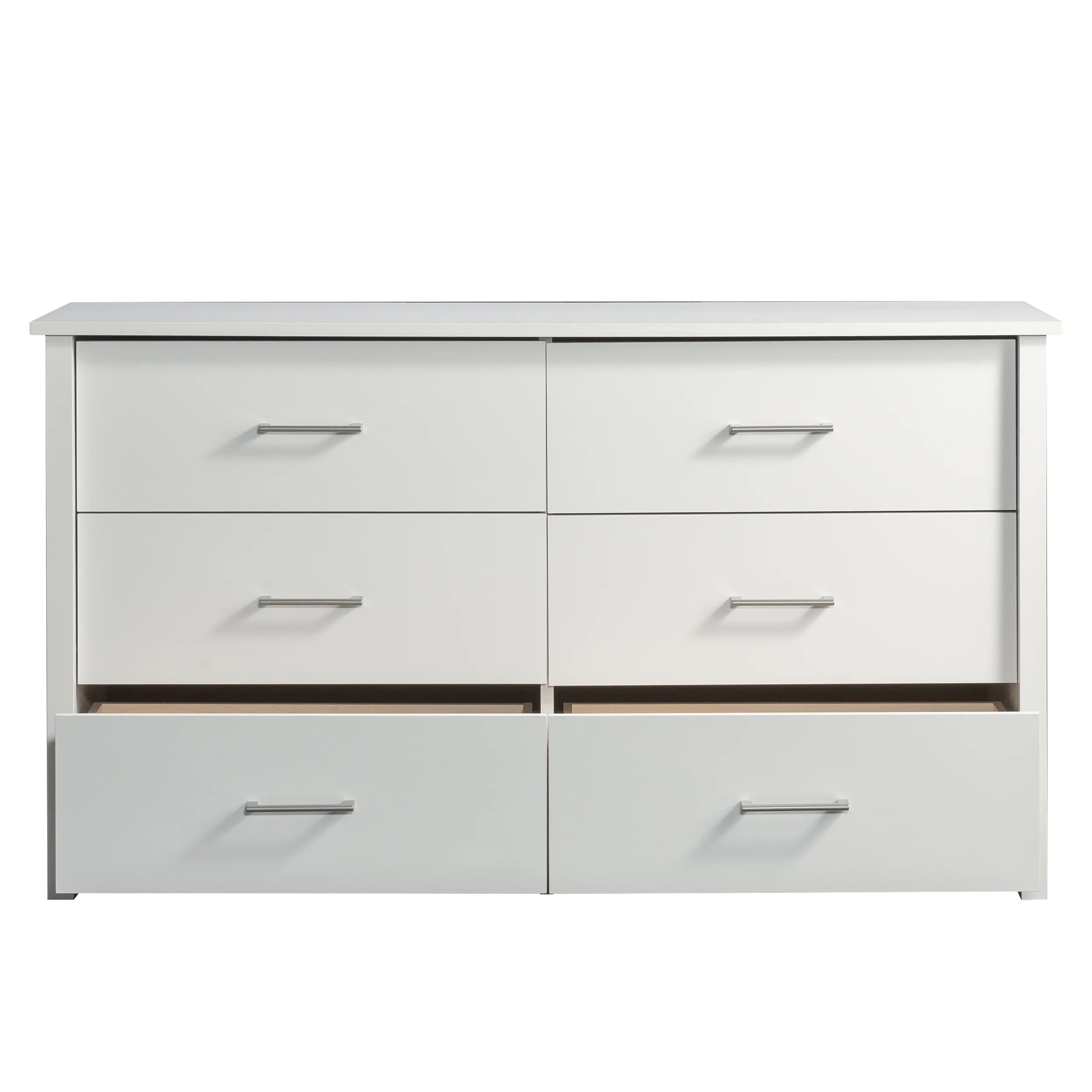 Soft White 6-Drawer Dresser Z578