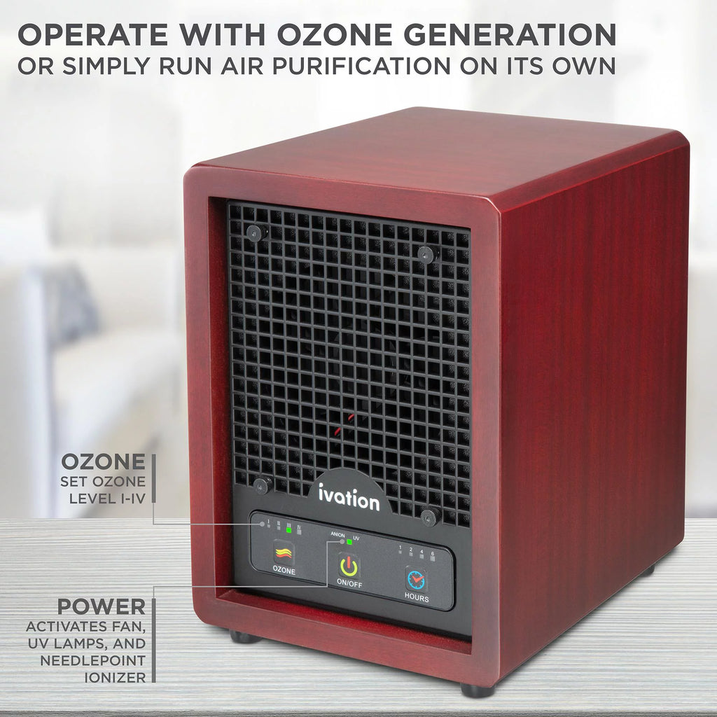 Ozone Air Purifier with Multi-Level Filtration B88057