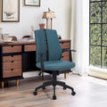 Dark Blue Ergonomic Swivel Rolling Desk Chair I7737
