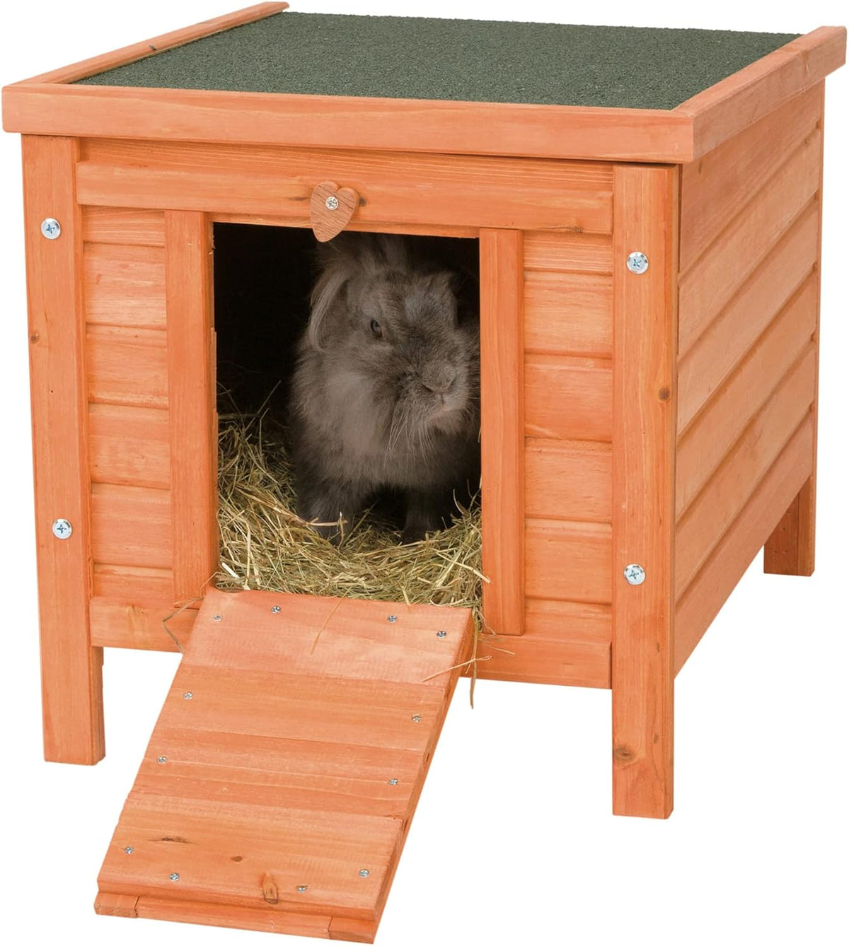 Brown Wooden Small Pet House D738595