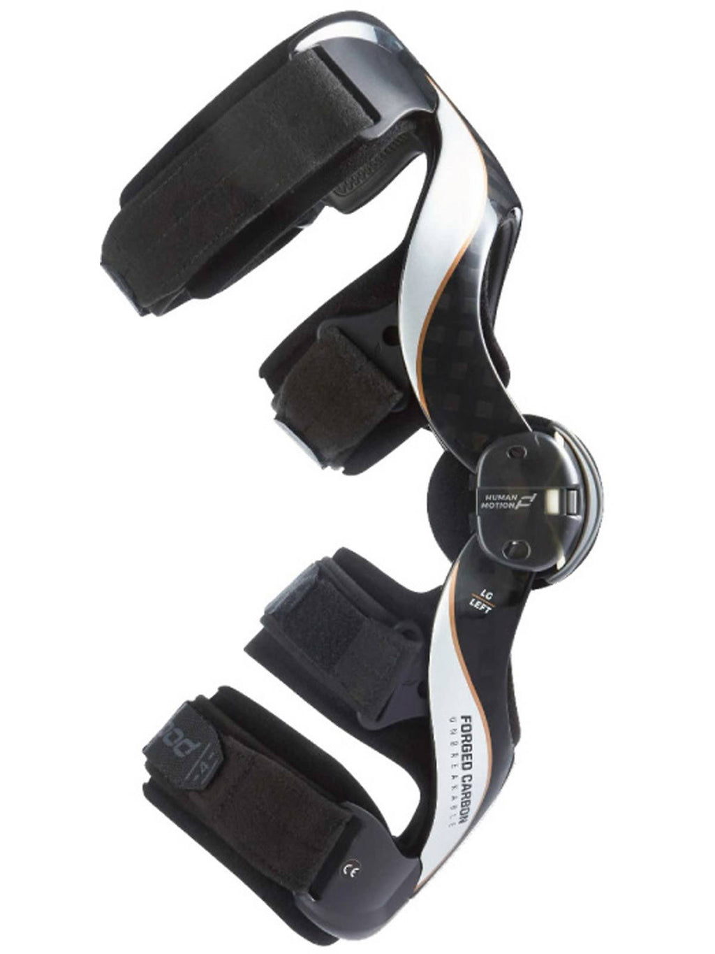 Large Carbon/Copper Knee Brace A782