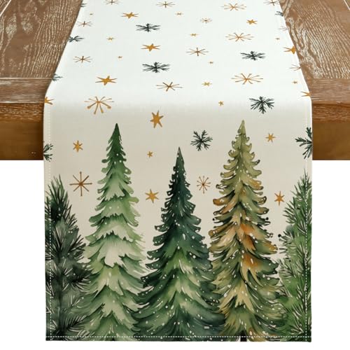 Red Christmas Table Runner 13x72 Inch B473252