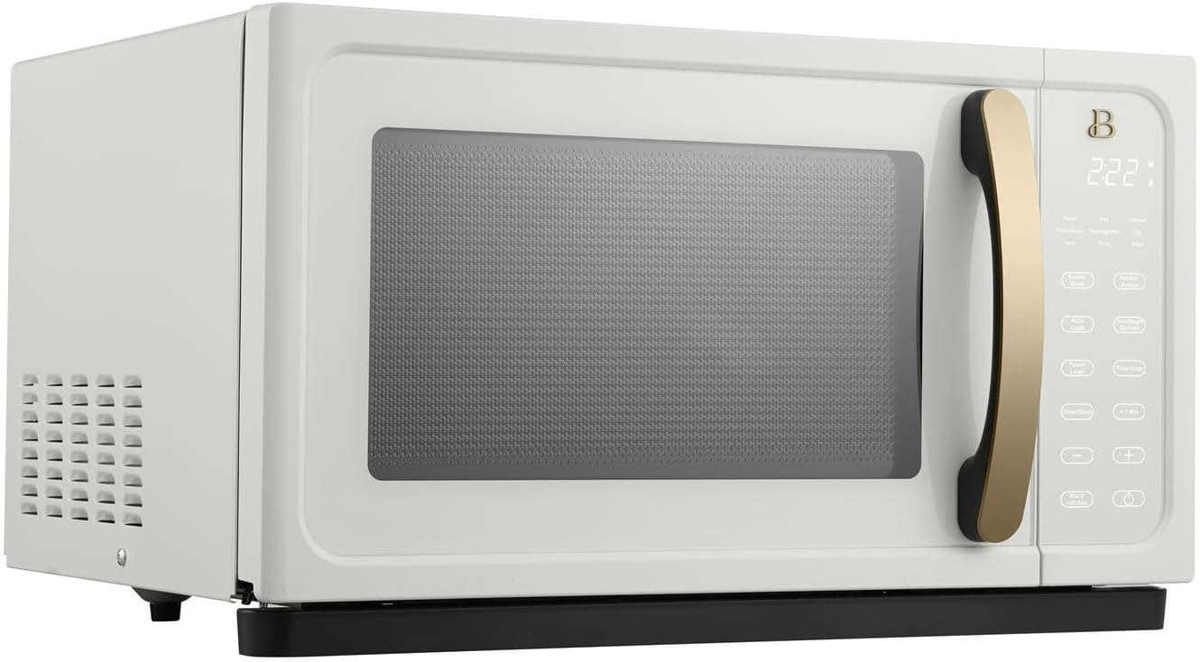 White 1.1 Cu Ft 1000 Watt Sensor Microwave Oven with Turntable U707520