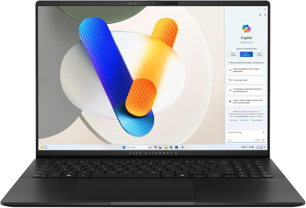 16.0" 3.2K OLED Laptop (Intel Ultra 9, 16GB RAM, 1TB SSD, Intel Arc, RGB Backlit KB, Thunderbolt 4, WiFi 6E, Win 10 Pro) K84752