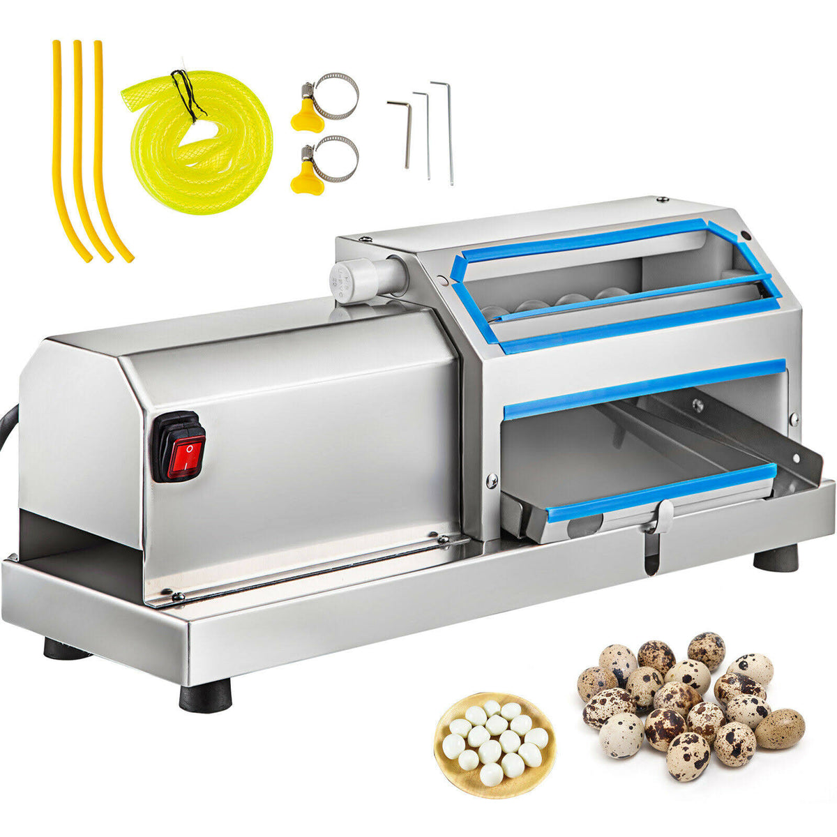 Commercial Automatic Quail Egg Peeler Machine Bird Egg Sheller Machine A645