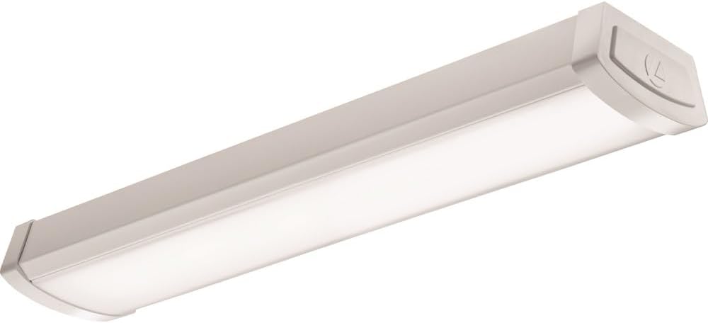 LED Flush Mount Ceiling Light, 4-Foot, 3000K-5000K Switchable Color Temperature O279359