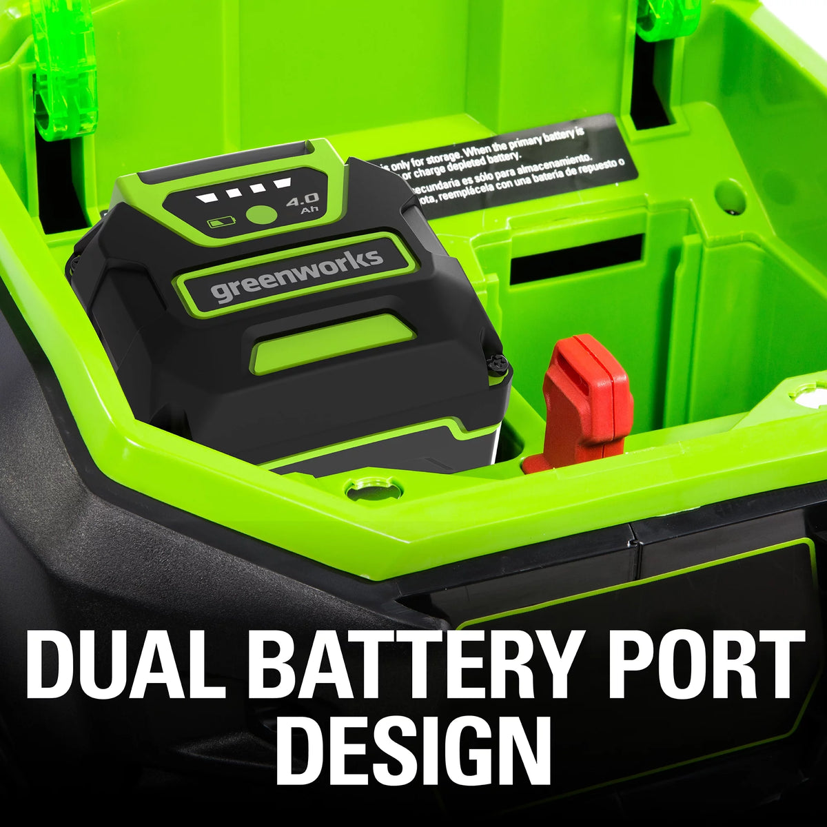 40V Brushless Push Lawn Mower with 4.0 Ah Battery & Quick Charger N89535