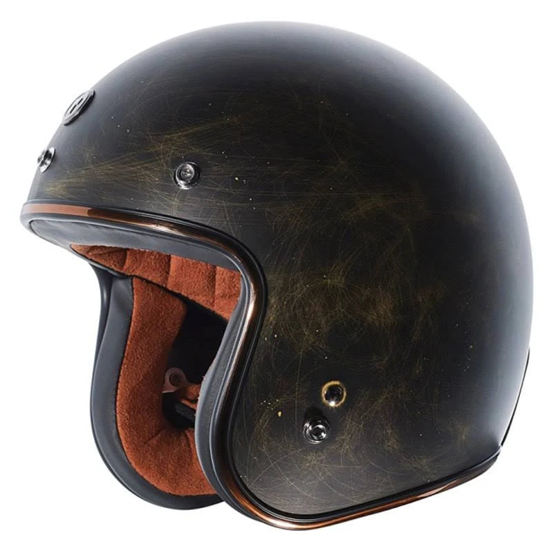 Black/Bronze Open Face Helmet K2864