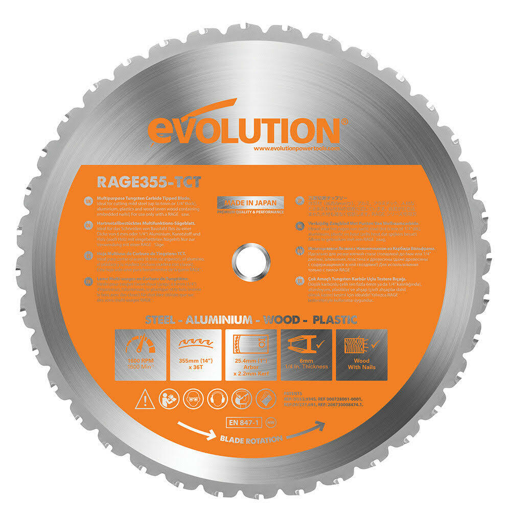 14x22 Circular Saw Blade B510194