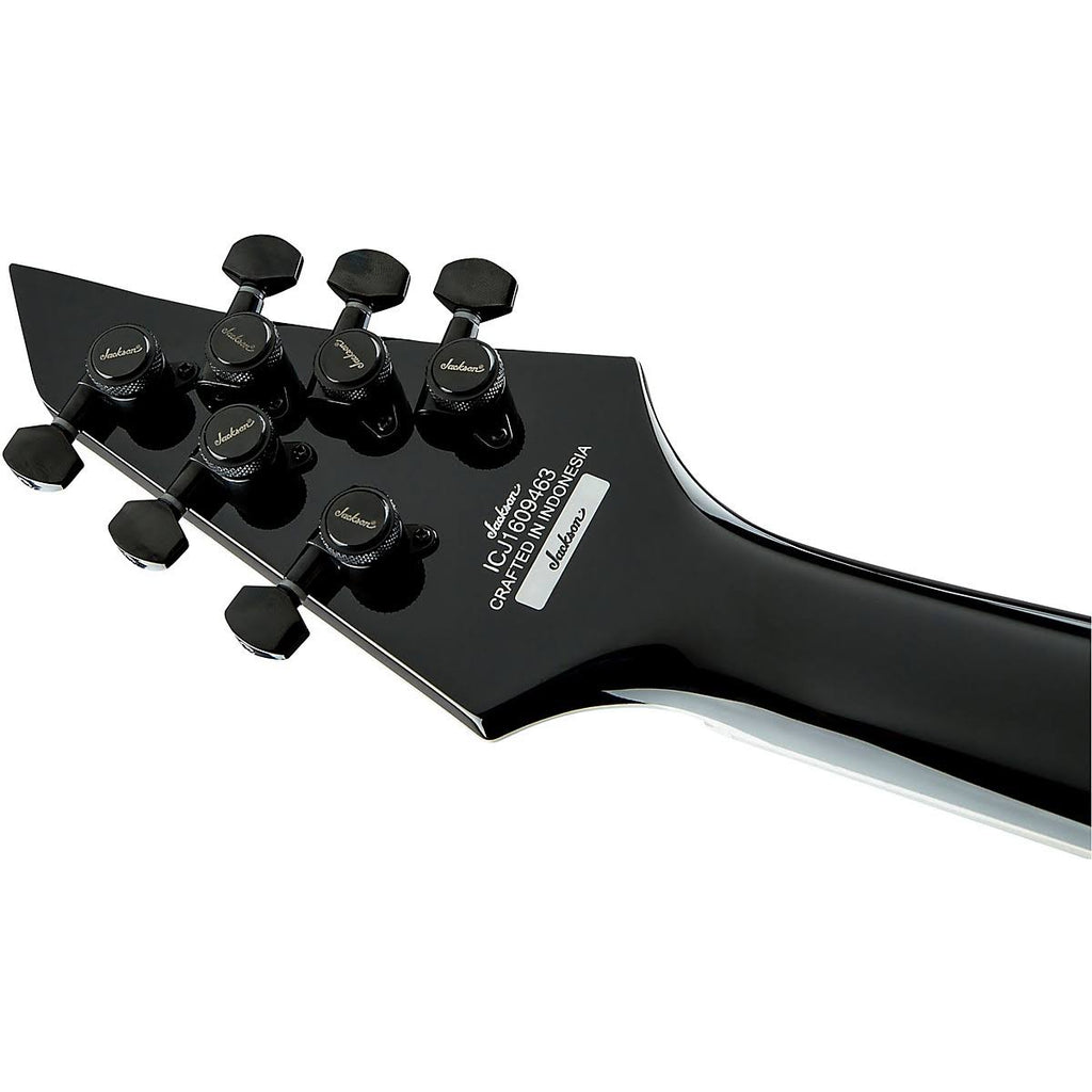 Black with White Bevels Electric Guitar L447
