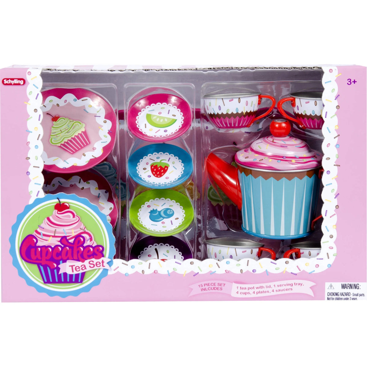 Cupcake Tin Tea Party Set M361259