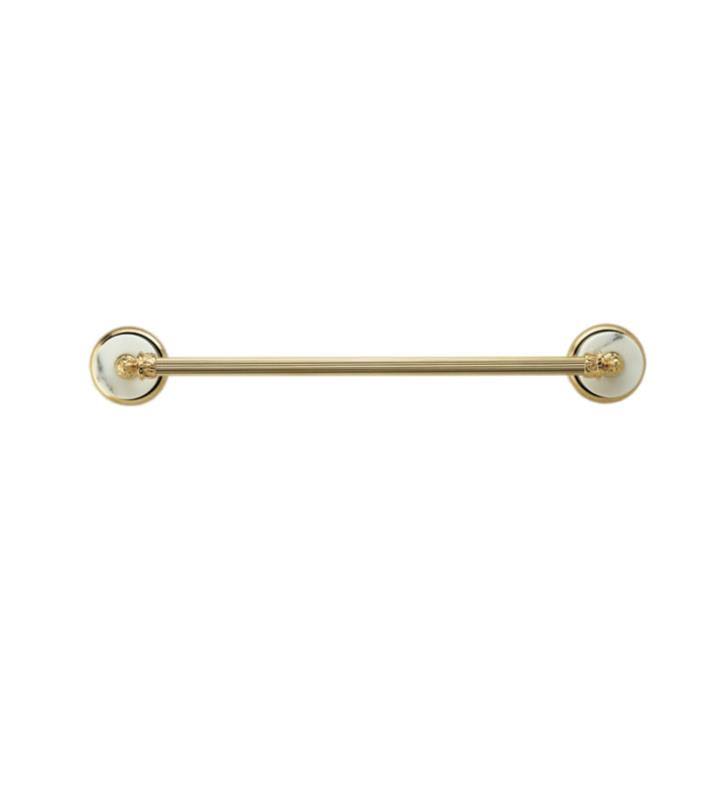 Polished Brass Wall Mount Towel Bar Y10861
