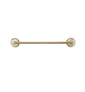 Polished Brass Wall Mount Towel Bar Y10861
