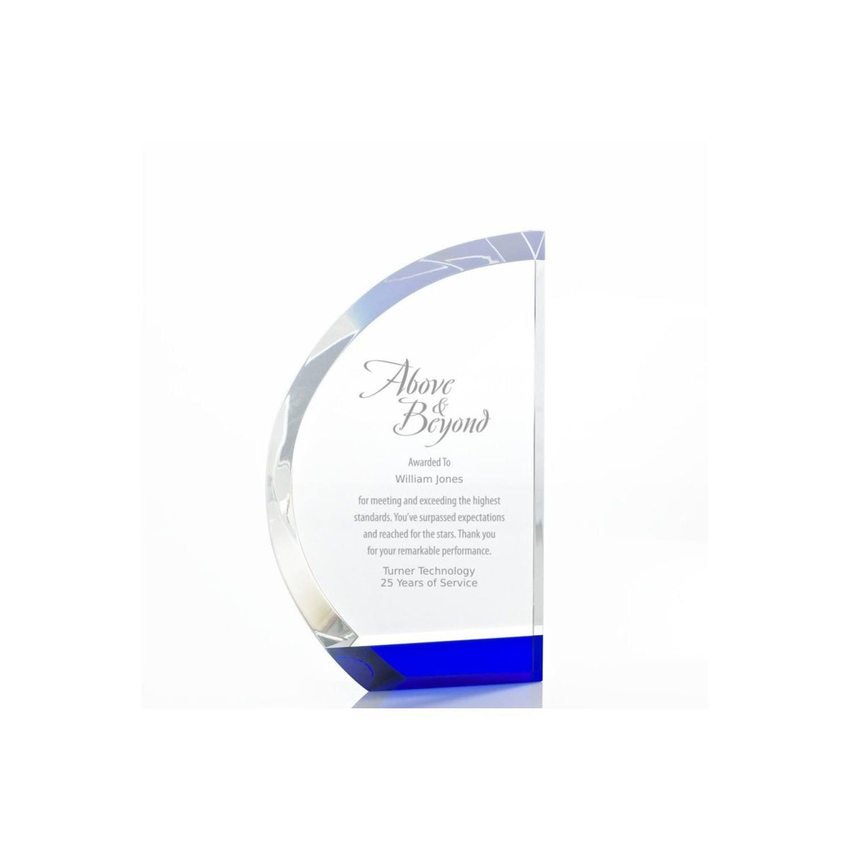 Sail Crystal Accent Trophy J59531