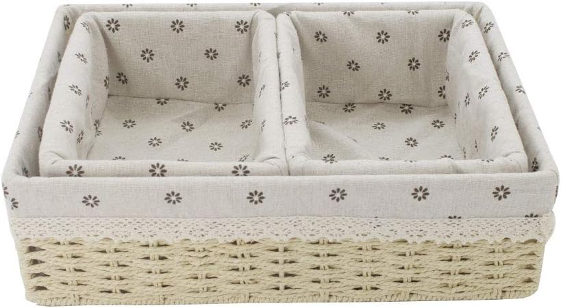 Paper Rope Woven Storage Baskets V5072
