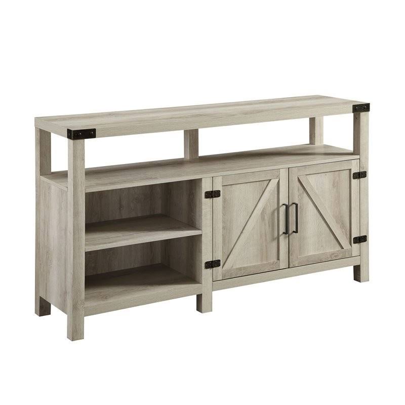White Oak Highboy Console I8529