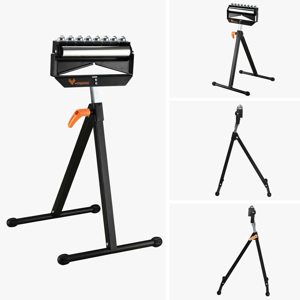 Roller Support Stand, Adjustable Height, Pack of 2 L837