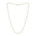 Sterling Silver White CZ Tennis Necklace 18" B9633