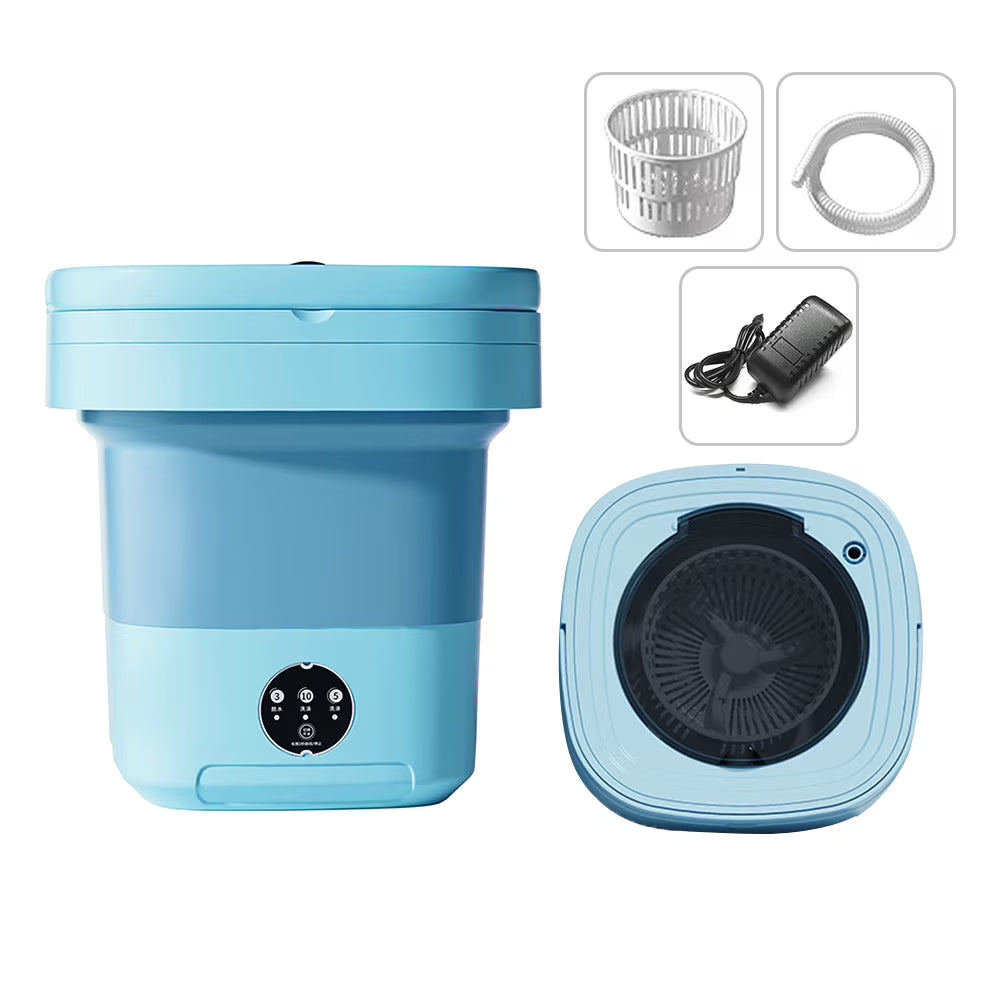 8L Portable Washing Machine with Spin Dryer Q329966