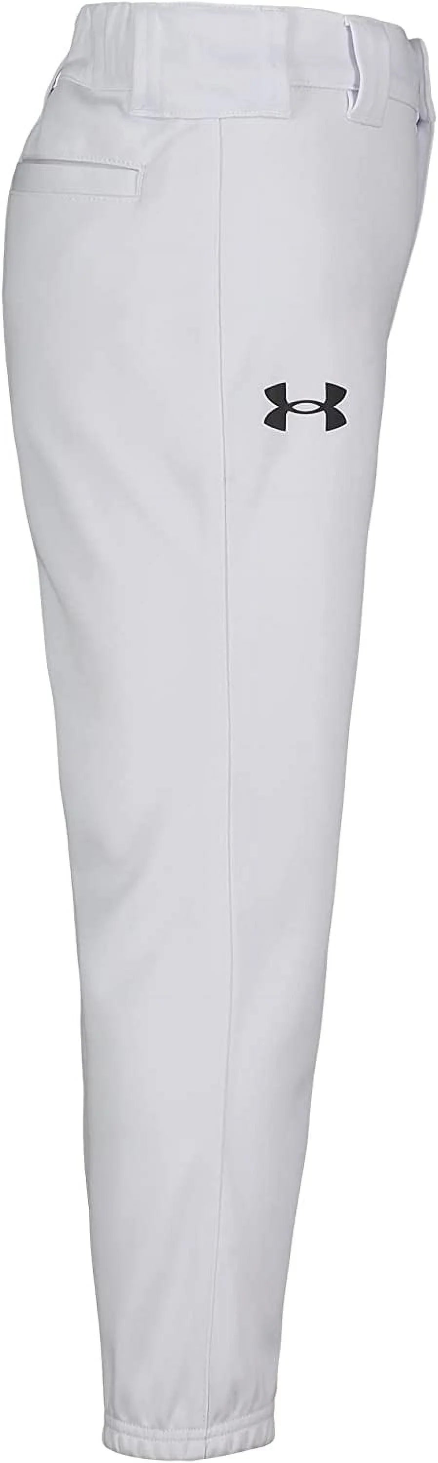 White Kids Baseball Pants A78310