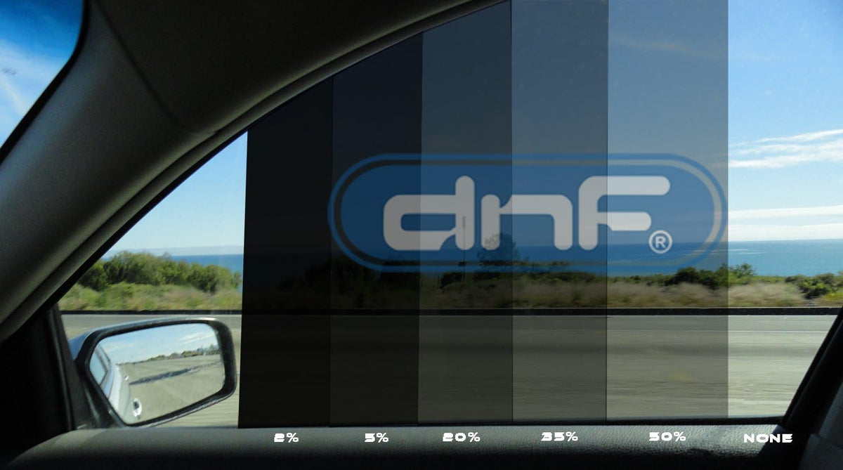 Black 35% 24" X 100 Feet Window Tint Film with Squeegee F8737