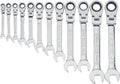 12-Piece SAE Flexible Ratcheting Wrench Set L857460